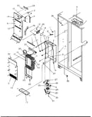 Evaporator and air handling parts
