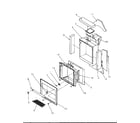 Amana 1999W-P1193906WW ice and water cavity assembly diagram