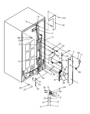 Cabinet back