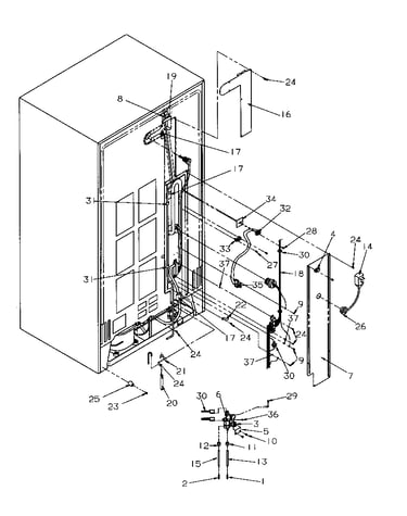 Cabinet back