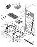 Cabinet shelving (tx22s3/p1196001we) (tx22s3/p1196001wl) (tx22s3/p1196001ww)