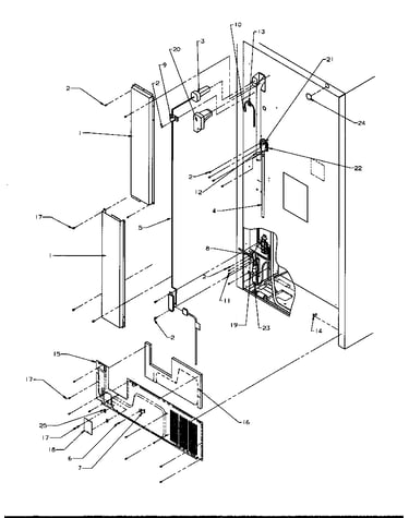 Cabinet back