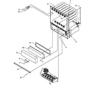 Amana GUX115X50B/P1207806F heat exchanger and manifold assembly diagram