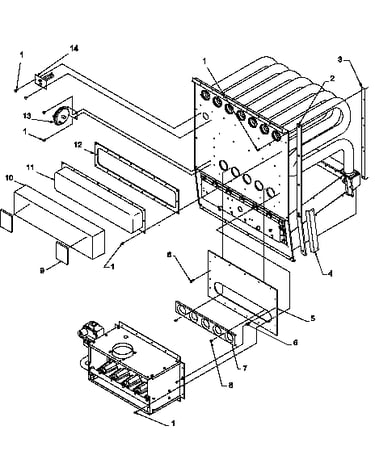 Heat exchanger and manifold assembly