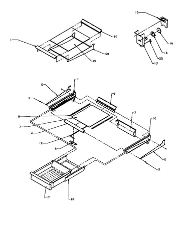 Cabinet shelving