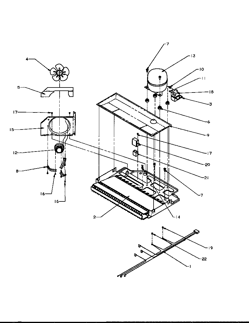 Compressor compartment