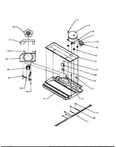 Compressor compartment