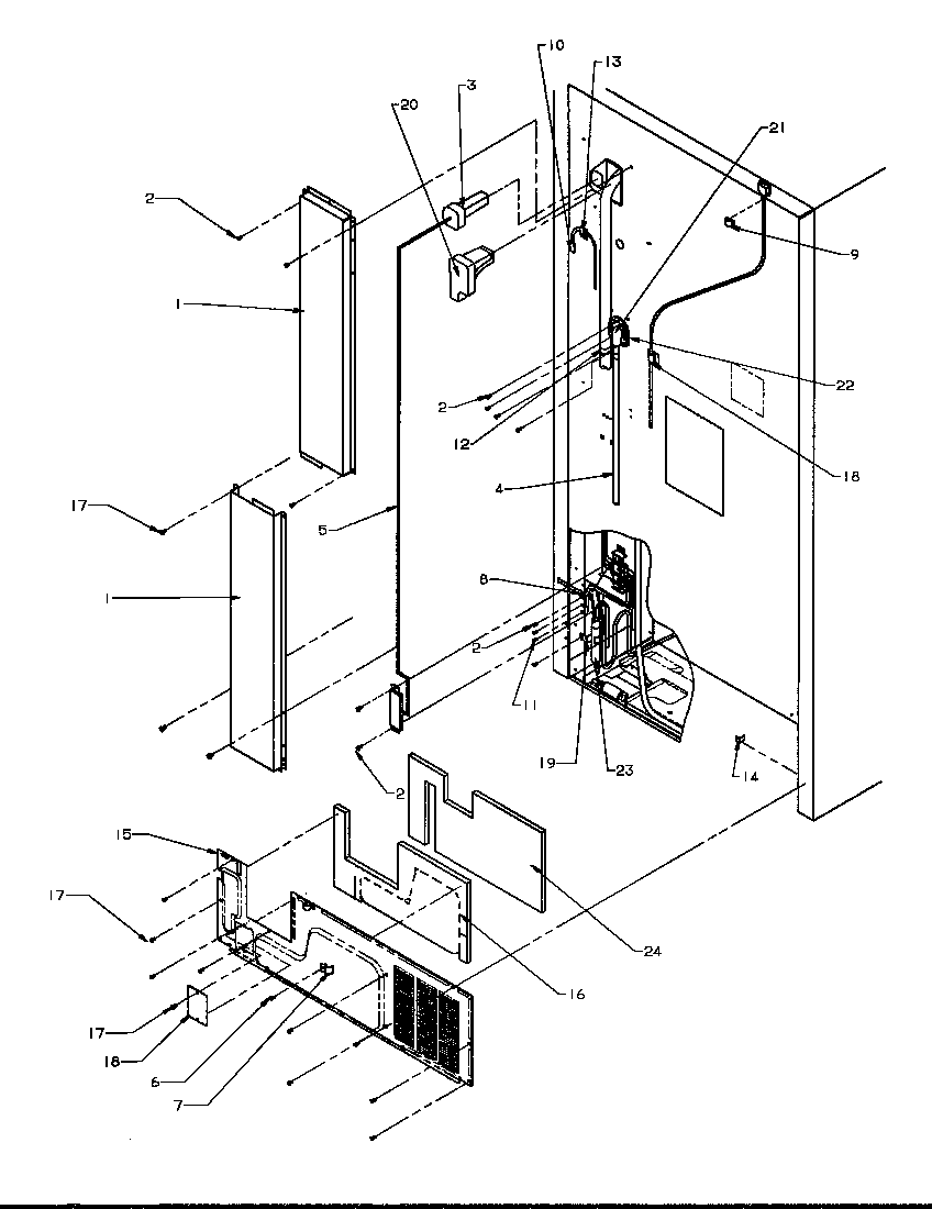 Cabinet back