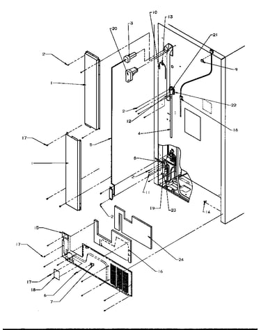Cabinet back