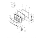 Amana TA18S2L-P1194502WL freezer door diagram