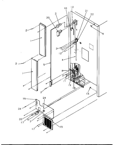 Cabinet back