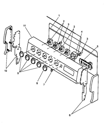 Backguard assembly