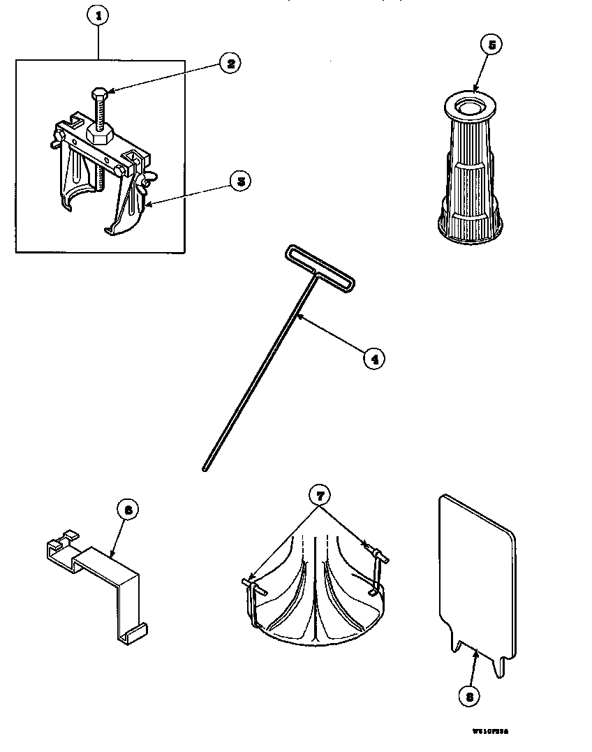 SPECIAL TOOLS (AWM270W2/PAWM270W2)