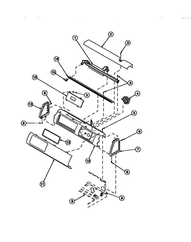 Graphic panel, control mounting plate and controls (cw4202w2/pcw4202w2b) (cw8202w2/pcw8202w2b) (cw8203w2/pcw8203w2b) (cw8413w2/pcw8413w2b) (lw2001w2/plw2001w2b) (lw2501l2/plw2501l2b) (lw2501w2/plw2501w2b) (lw3502l2/plw3502l2b) (lw3502w2/plw3502w2b) (lw350