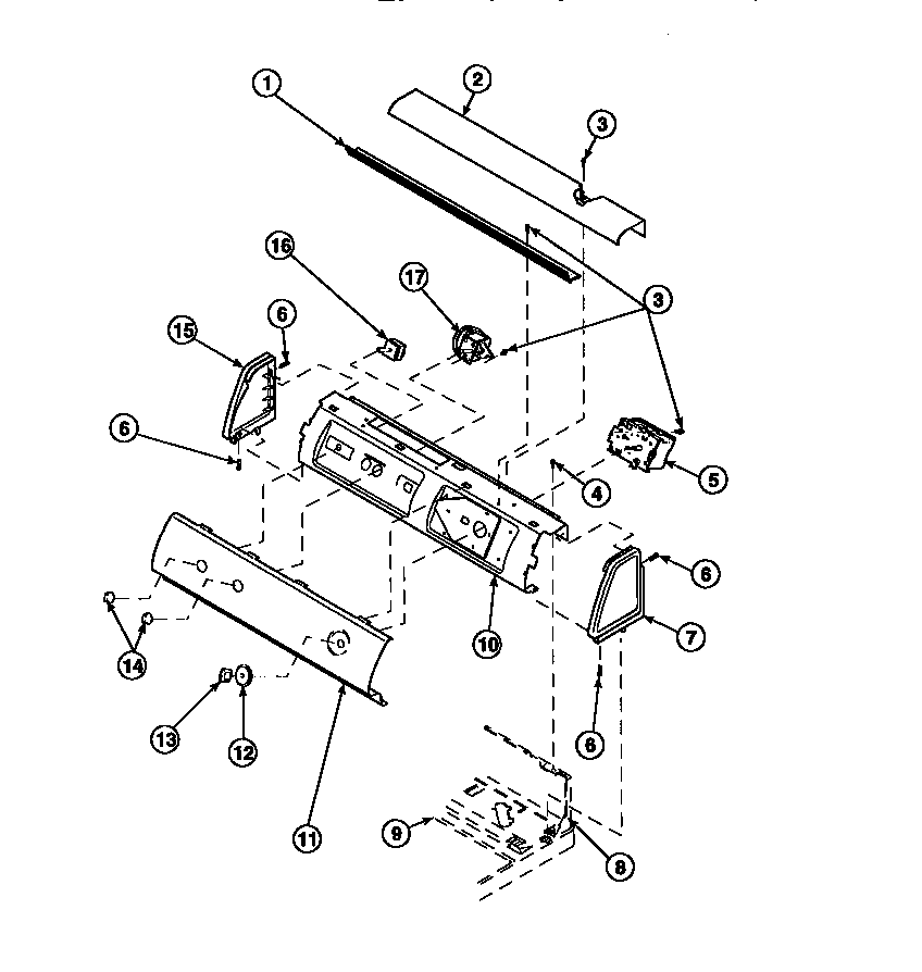 Graphic panel, control mounting plate and controls (cw4202w2/pcw4202w2b) (cw8202w2/pcw8202w2b) (cw8203w2/pcw8203w2b) (cw8413w2/pcw8413w2b) (lw2001w2/plw2001w2b) (lw2501l2/plw2501l2b) (lw2501w2/plw2501w2b) (lw3502l2/plw3502l2b) (lw3502w2/plw3502w2b) (lw350