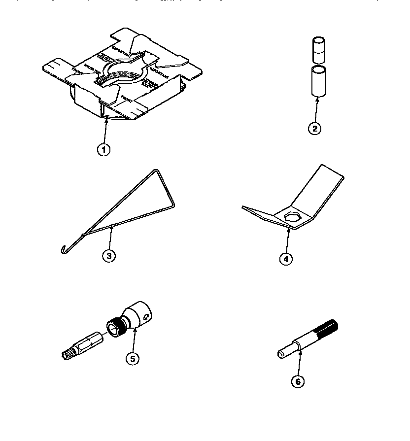 Special tools (cw4202w2/pcw4202w2b) (cw8202w2/pcw8202w2b) (cw8203w2/pcw8203w2b) (cw8413w2/pcw8413w2b) (lw2001w2/plw2001w2b) (lw2501l2/plw2501l2b) (lw2501w2/plw2501w2b) (lw3502l2/plw3502l2b) (lw3502w2/plw3502w2b) (lw3503l2/plw3503l2b) (lw3503w2/plw3503w2b)