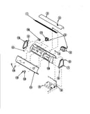 Graphic panel, control mounting plate and controls (lw8203w2/plw8203w2b) (lw8252l2/plw8252l2b) (lw8252w2/plw8252w2b) (lw8303l2/plw8303l2b) (lw8303w2/plw8303w2b) (lw8312l2/plw8312l2b) (lw8312w2/plw8312w2b) (lw8413l2/plw8413l2b) (lw8413w2/plw8413w2b) (lw920