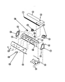 Graphic panel, control mounting plate and controls (lw8203w2/plw8203w2b) (lw8252l2/plw8252l2b) (lw8252w2/plw8252w2b) (lw8303l2/plw8303l2b) (lw8303w2/plw8303w2b) (lw8312l2/plw8312l2b) (lw8312w2/plw8312w2b) (lw8413l2/plw8413l2b) (lw8413w2/plw8413w2b) (lw920