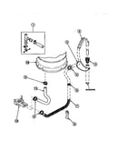Drain hose and siphon break (lw8203w2/plw8203w2b) (lw8252l2/plw8252l2b) (lw8252w2/plw8252w2b) (lw8303l2/plw8303l2b) (lw8303w2/plw8303w2b) (lw8312l2/plw8312l2b) (lw8312w2/plw8312w2b) (lw8413l2/plw8413l2b) (lw8413w2/plw8413w2b) (lw9203l2/plw9203l2b)