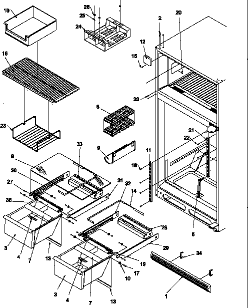 CABINET SHELVING