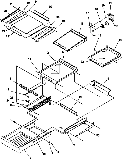 CABINET SHELVING