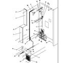 Amana TX22S3L-P1196003WL cabinet back diagram