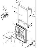 Refrigerator door