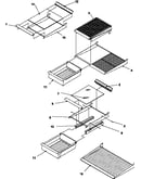 Cabinet shelving