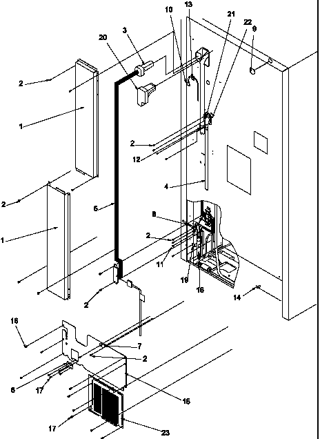Cabinet back