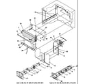 Amana TH18S3W-P1195304WW evaporator assembly diagram