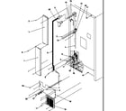 Amana THI18S3W-P1195403WW cabinet back diagram
