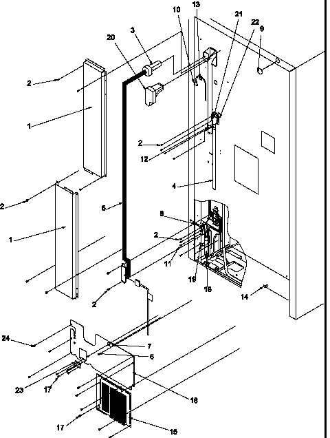 Cabinet back