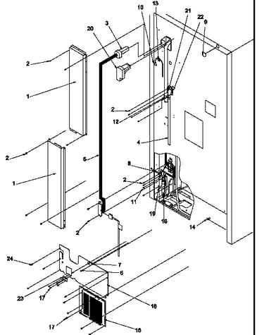 Cabinet back