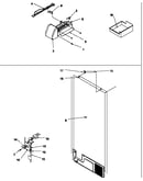Factory installed ice maker (thi18s3l/p1195403wl) (thi18s3l/p1195405wl) (thi18s3w/p1195403ww) (thi18s3w/p1195405ww) (tyi18s4l/p1195404wl) (tyi18s4l/p1195406wl) (tyi18s4w/p1195404ww) (tyi18s4w/p1195406ww)