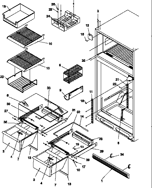 CABINET SHELVING