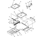 Amana TRI25S5E-P1300001WE cabinet shelving diagram