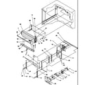 Amana TR25S5-P1196402WW evaporator assembly diagram