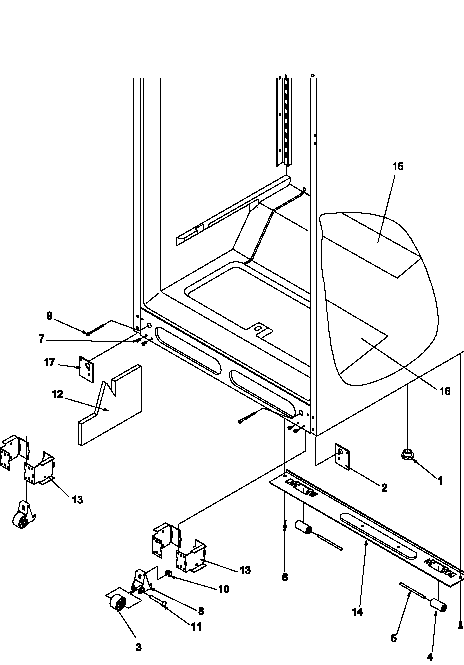 Cabinet bottom