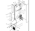 Amana TRI25S5W-P1300001WW cabinet back diagram