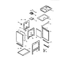 Amana CARC700WW-P1143410NWW oven assembly diagram