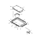 Amana CAK2H30W1-P1131568NW heater box assembly diagram