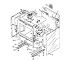 Amana AGS751W1P1141273NW oven assembly diagram