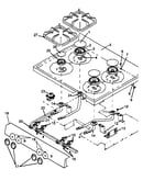 Main top assembly