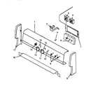 Amana AGS751W1P1141273NW backguard assembly diagram