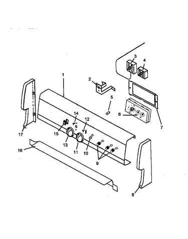 Backguard assembly