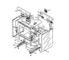 Amana AGS730L-P1141263NL oven assembly diagram