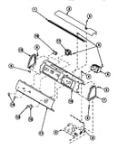 Graphic panel, control mounting plate and controls