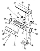 Graphic panel, control mounting plate and controls