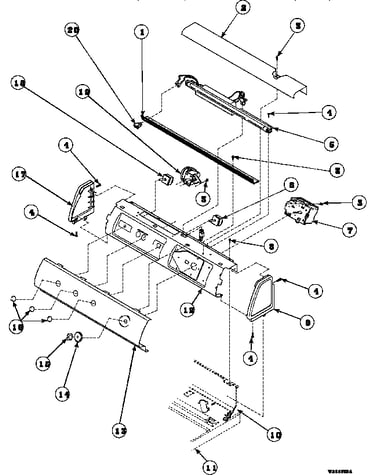 Graphic panel, control mounting plate and controls