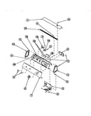 Graphic panel, control hood and controls (le8217w2/ple8217w2) (le8317l2/ple8317l2) (le8317w2/ple8317w2) (le8407l2/ple8407l2) (le8407w2/ple8407w2) (le8457l2/ple8457l2) (le8457w2/ple8457w2) (le8517l2/ple8517l2) (le8517w2/ple8517w2) (le8607l2/ple8607l2) (le8